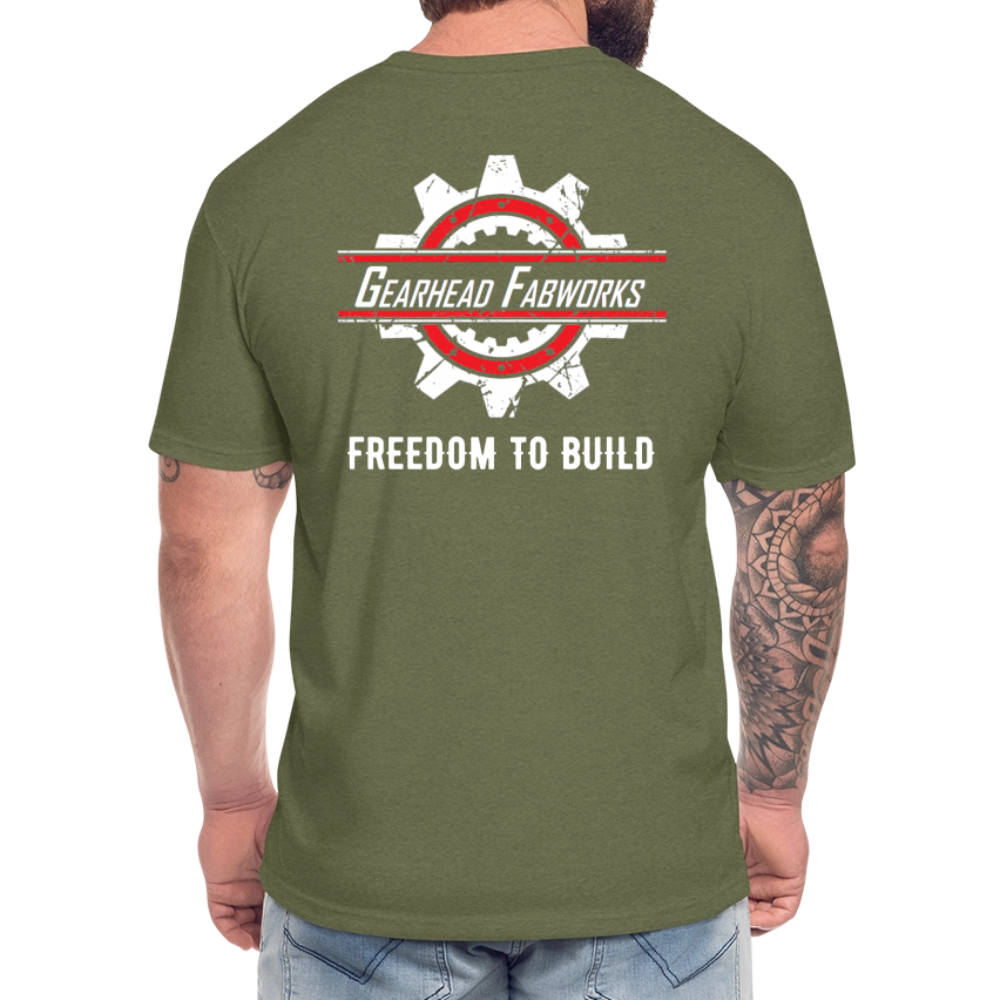 Men's Premium T-Shirt - heather military green