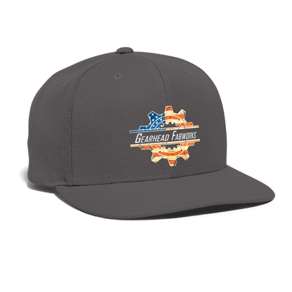 Snapback Trucker Cap - dark grey