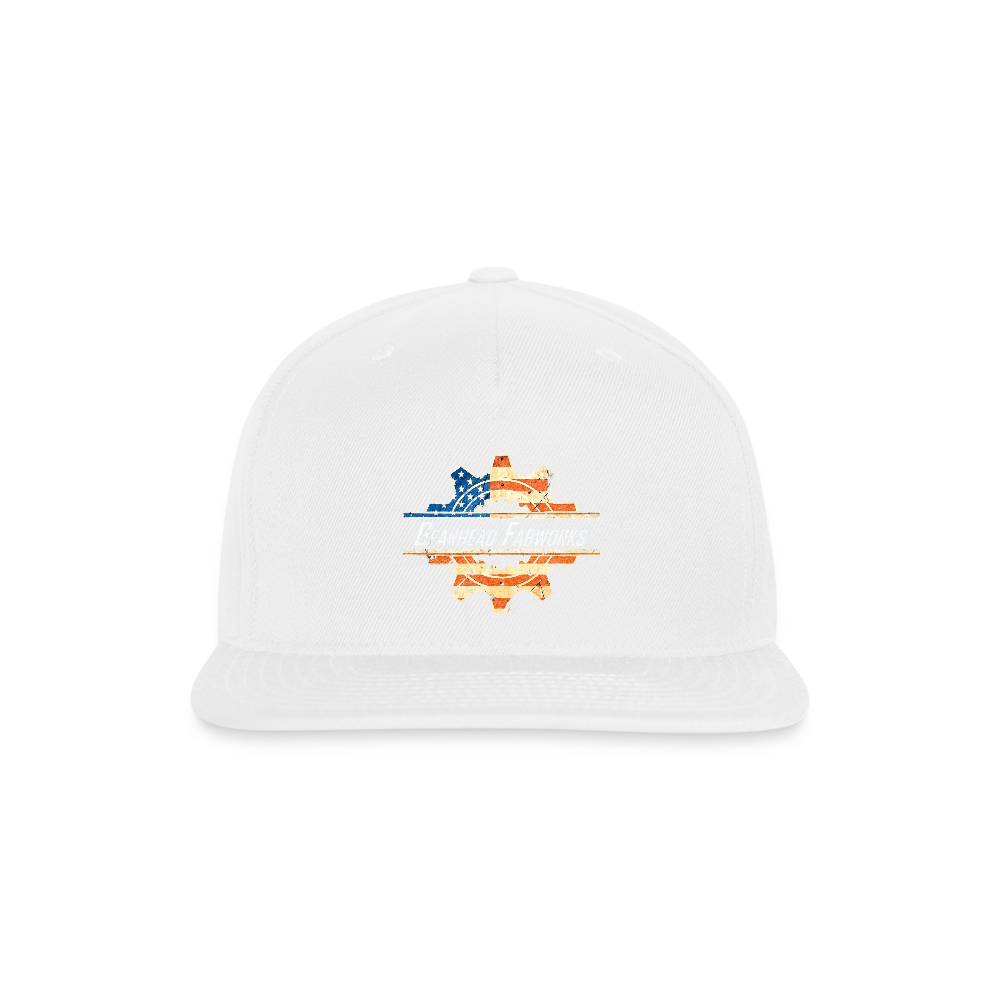 Snapback Trucker Cap - white
