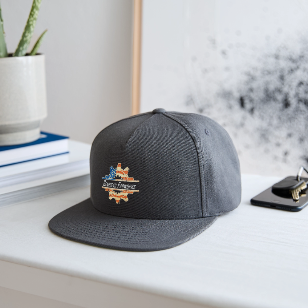 Snapback Trucker Cap - dark grey