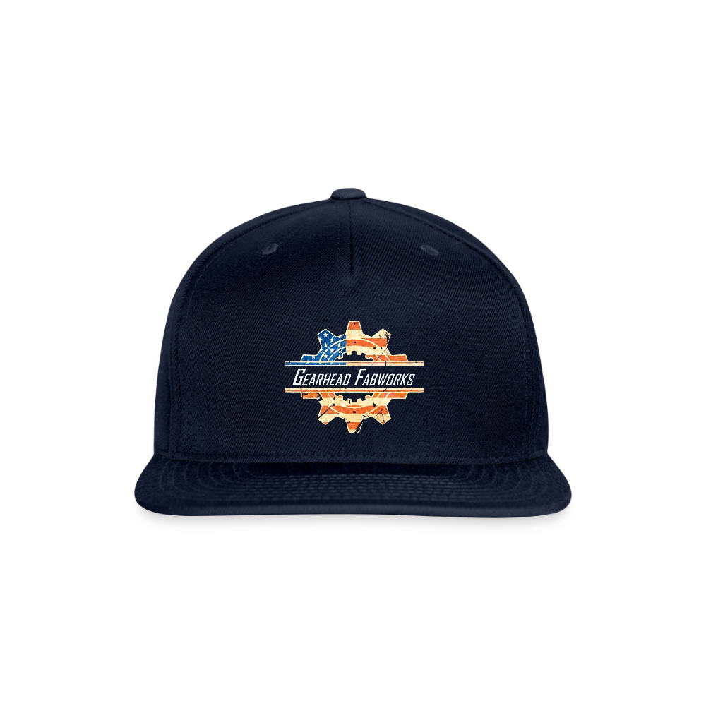 Snapback Trucker Cap - navy