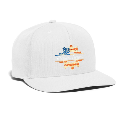 Snapback Trucker Cap - white