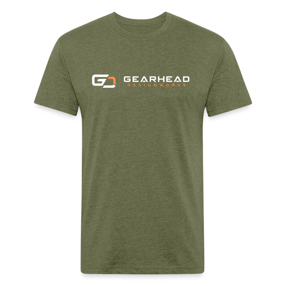 test - heather military green