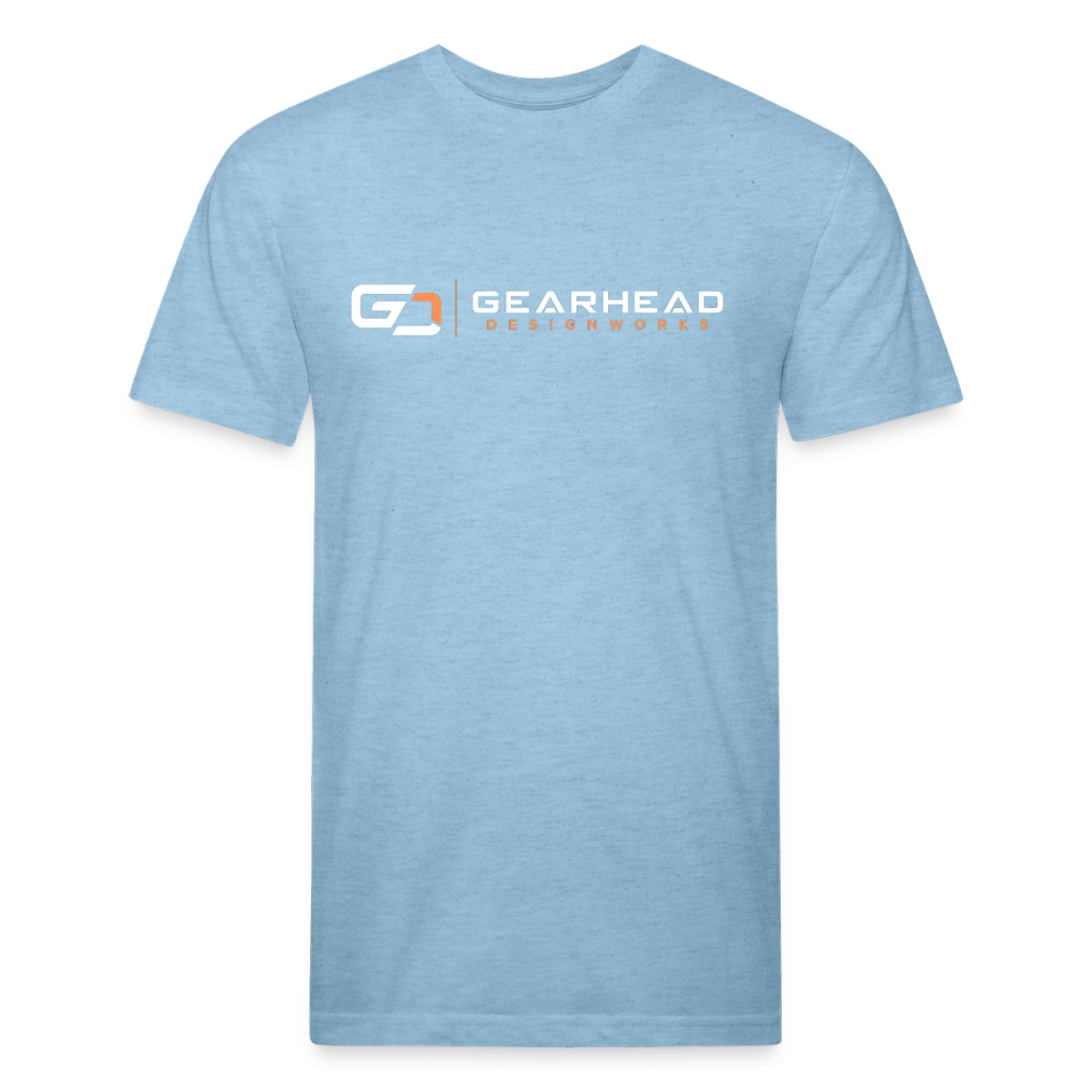 test - heather blue