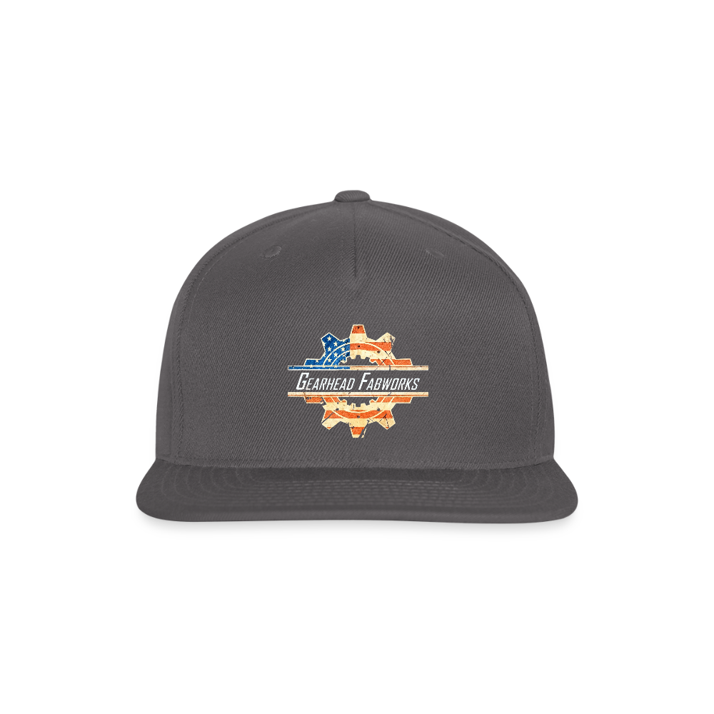 Snapback Trucker Cap - dark grey