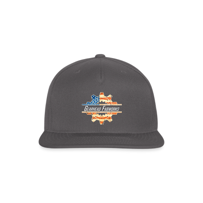 Snapback Trucker Cap - dark grey