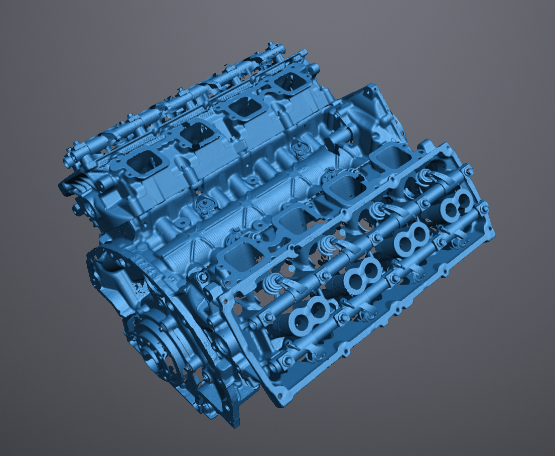 Gen III HEMI Engine - High-Accuracy 3D Scan - CAD Model |STL, OBJ, PLY, 3MF