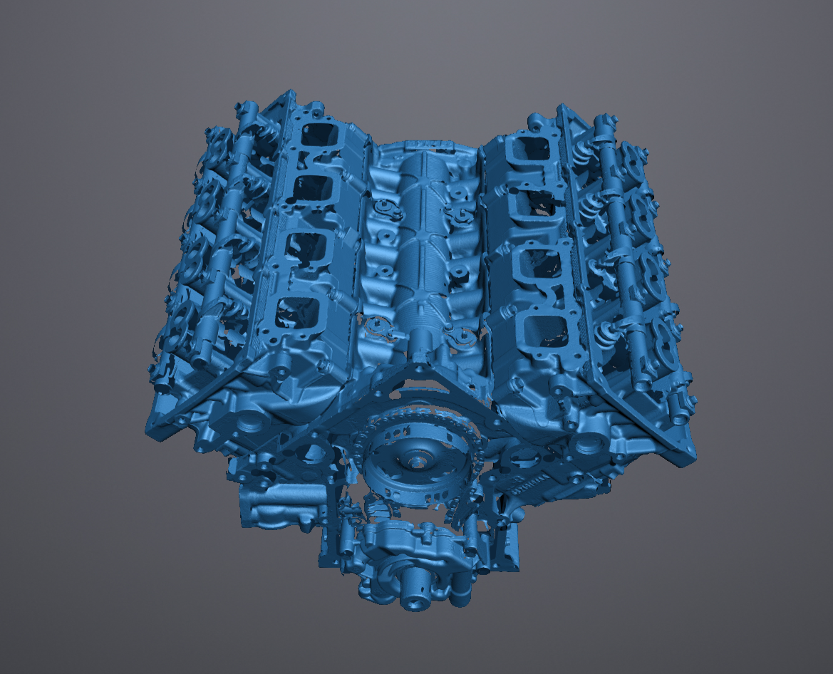 Gen III HEMI Engine - High-Accuracy 3D Scan - CAD Model |STL, OBJ, PLY, 3MF