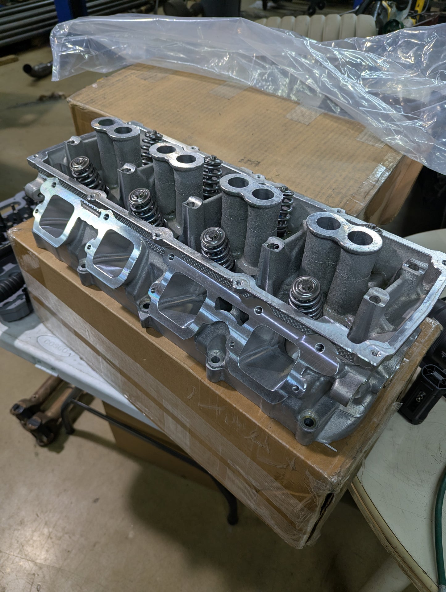Hemi Cylinder Head Porting