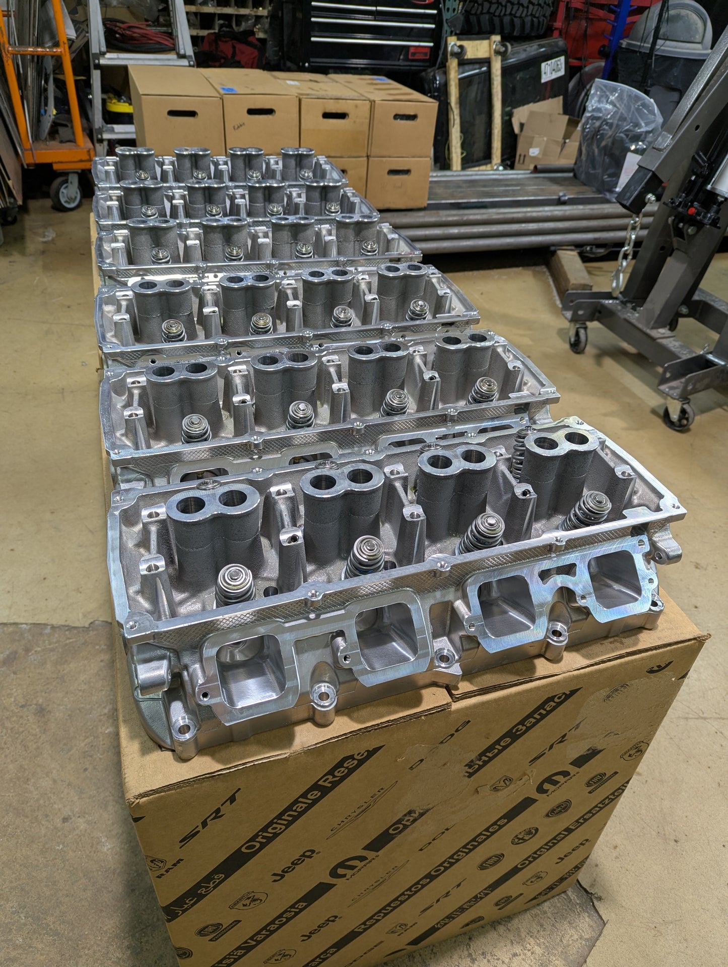 Hemi Cylinder Head Porting