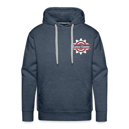 Men’s Premium Hoodie - heather denim