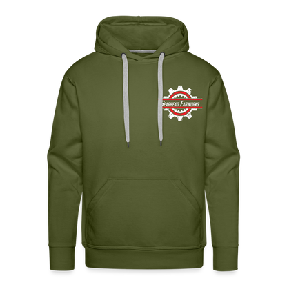 Men’s Premium Hoodie - olive green